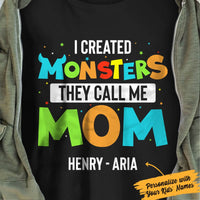 Personalized Mom Monster T Shirt JN165 95O36 thumb 1