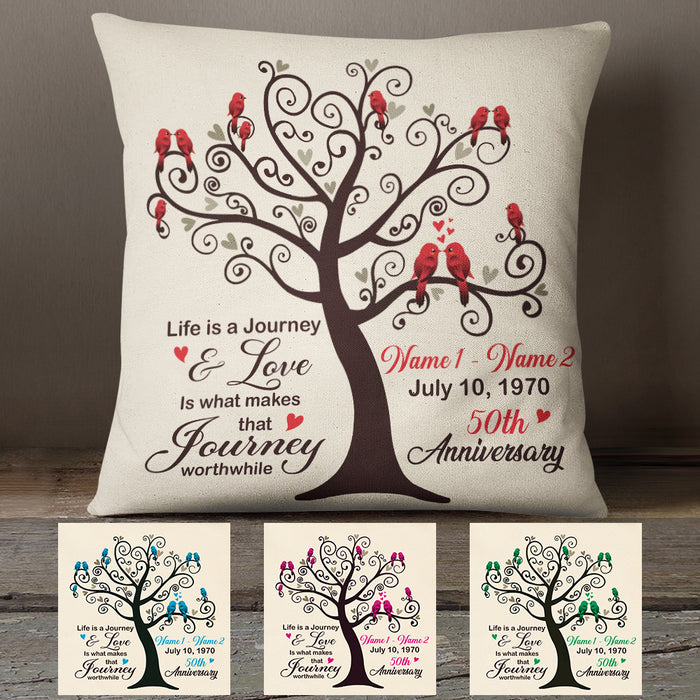 Personalized Anniversary Tree Pillow SB233 65O47 1