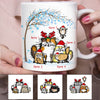 Personalized Fluffy Cats Christmas  Mug OB283 30O53 1