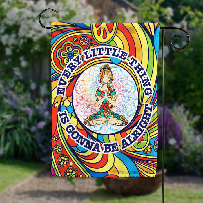 Hippie House Flag JL82 73O58 1