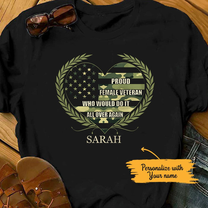 Personalized Female Veteran T Shirt JN43 95O65 1