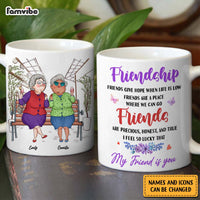 Personalized Friends Gift I Feel So Lucky That  My Friend Is You Mug 31215 thumb 1