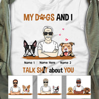 Personalized Dog Dad T Shirt MY112 87O58 thumb 1