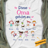 Personalized  Grandma Belongs Oma German T Shirt AP146 81O34 1