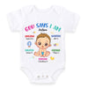 Personalized Gift For Baby God Says I Am Baby Onesie 31522 1