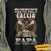 Personalized Papà Caccia Italian Dad Hunting T Shirt AP139 67O60 1