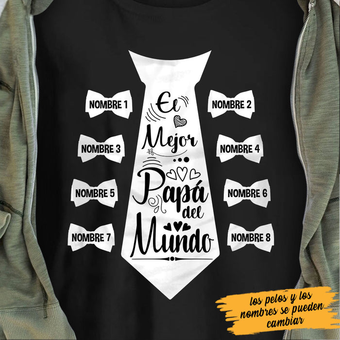 Personalized Abuelo Grandpa Father's Day Spanish T Shirt AP274 30O60 1