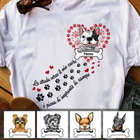 Personalized Dog Road To My Heart Italian Cane Cagna T Shirt AP1310 95O47 thumb 1