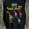 Personalized Dad Dinosaur T Shirt MY191 26O58 1