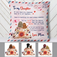 Personalized Mom Letter To Daughter Pillow FB21 65O53 (Insert Included) thumb 1
