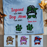 Personalized Dog Mom T Shirt MR231 26O53 thumb 1