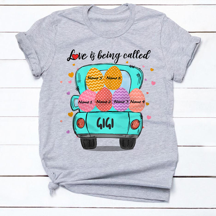 Personalized Grandma Easter Eggs T Shirt FB192 30O34 1