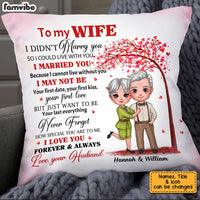 Personalized Wife I Didn't Marry You Pillow JL211 32O34 thumb 1