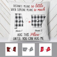 Personalized Someone Means So Much Long Distance  Pillow NB103 85O57 thumb 1