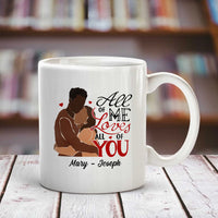 Personalized BWA Couple All Love All Mug AG263 65O65 thumb 1