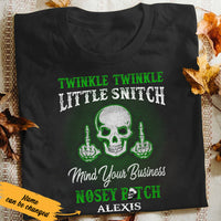 Mind Your Business Skull T Shirt JL243 85O36 thumb 1