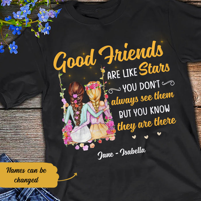 Personalized Girl Friends Like Star T Shirt AG71 67O58 1