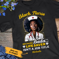 Personalized BWA Nurse Life Saver T Shirt AG112 95O47 thumb 1