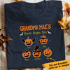Personalized Halloween Grandma Pumpkin Patch T Shirt JL161 30O47 1