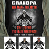 Personalized Cool DirtBike Dad Grandpa T Shirt MR241 65O36 1