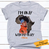Personalized BWA Okay With Crazy T Shirt JL302 65O65 thumb 1
