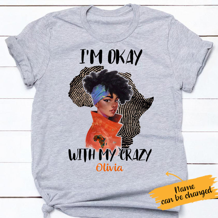 Personalized BWA Okay With Crazy T Shirt JL302 65O65 1