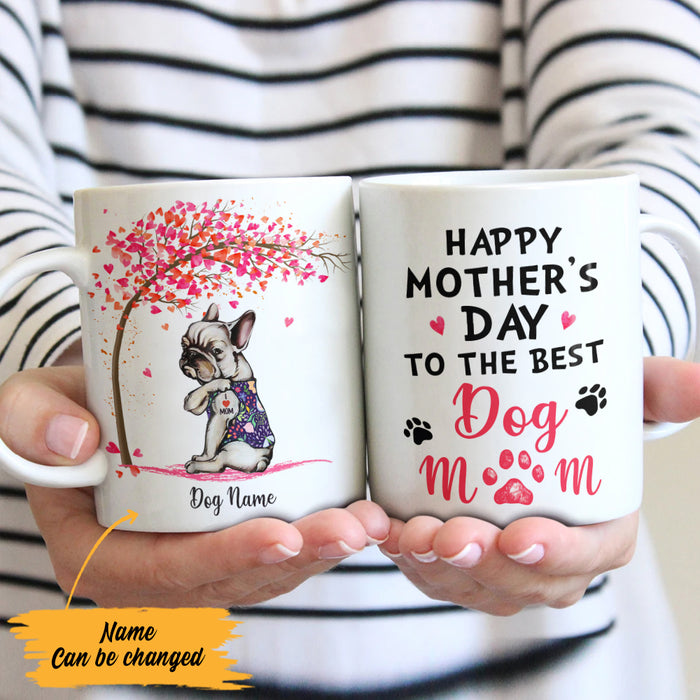 Personalized French Bulldog Dog Mom Tree Mug MR151 81O57 1