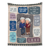 Personalized You Are My Love You Are My Life Couple Blanket 30654 1