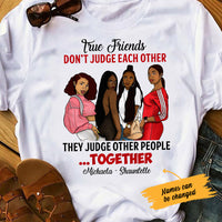 Personalized BWA Friend Judge People Together T Shirt JL291 95O47 thumb 1
