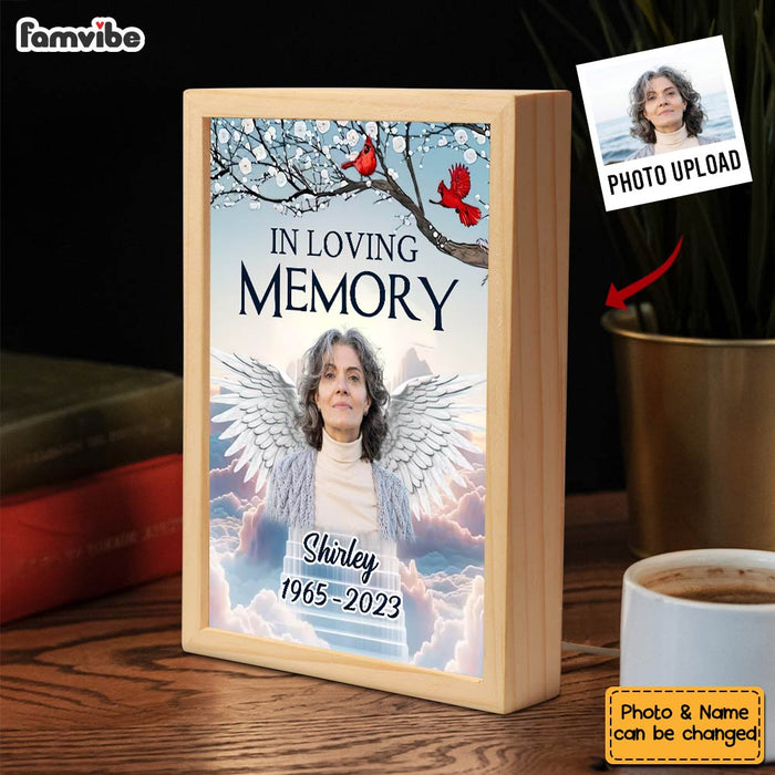 Personalized Memorial Upload Photo In Loving Memory Picture Frame Light Box 31544 1