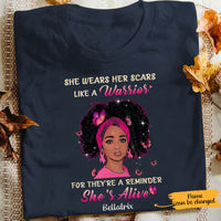 Personalized BWA Breast Cancer A Reminder T Shirt AG81 26O65 thumb 1