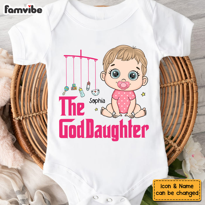 Personalized Gift For Granddaughter The Goddaughter GodBaby Baby Onesie 30255 1