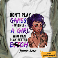 Personalized BWA Tattoos Play Girl T Shirt AG311 28O57 thumb 1