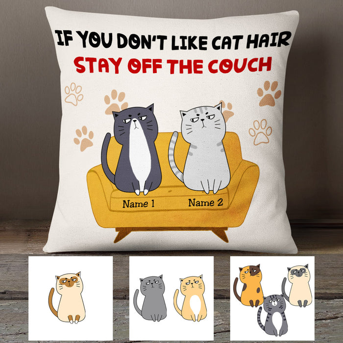 Personalized Cat Hair Furniture  Pillow NB308 81O53 (Insert Included) 1