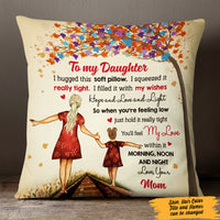 Personalized Mom Son Daughter Pillow MR22 95O47 (Insert Included) thumb 1