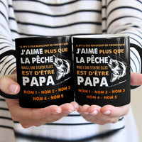 Personalized Dad Grandpa Fishing Père Grand-père La Pêche Mug AP93 87O58 thumb 1