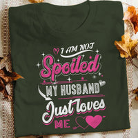Couple Husband Wife Spoiled T Shirt  DB251 81O36 thumb 1