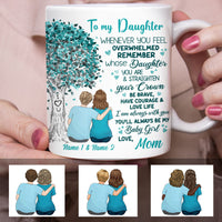 Personalized Mother And Daughter Tree Mug MR23 67O60 thumb 1