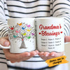 Personalized Grandma Blessing Tree Mug MR112 73O53 1