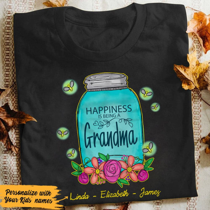 Personalized Grandma Jar T Shirt JN182 81O53 1