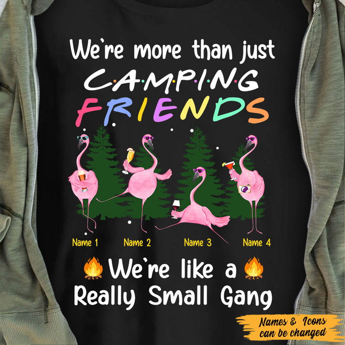 Personalized Friends Flamingo Camping T Shirt JN112 95O47 1