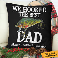 Personalized Dad Fishing  Pillow MY151 95O36 (Insert Included) thumb 1