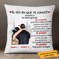Personalized Couple Spanish Pareja Pillow AP53 26O53 thumb 1