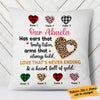 Personalized Hearts For Mom Grandma Pillow MR301 65O58 (Insert Included) 1