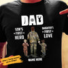 Personalized Hunting Dad Daughter & Son T Shirt NB33 87O58 1