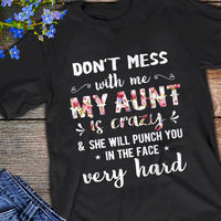 Do Not Mess With Aunt T Shirt  DB2211 30O58 thumb 1