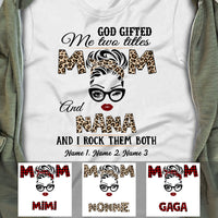 Personalized God Gifted Title Grandma T Shirt JR253 30O57 thumb 1