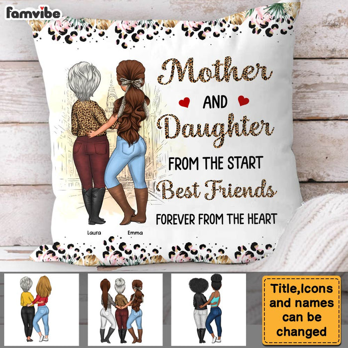 Personalized Gift For Mom Daughter Pillow 32176 1