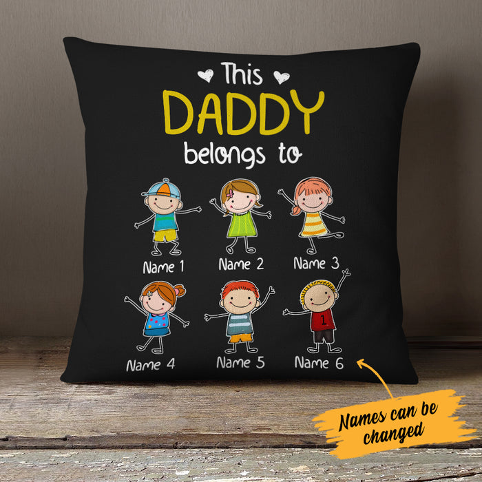 Personalized Dad Grandpa   Pillow MY111 81O34 1