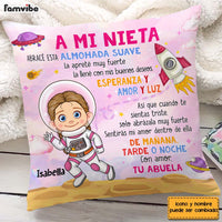 Personalized Gift For Grandson Astronaut Space Spanish Pillow 30703 thumb 1